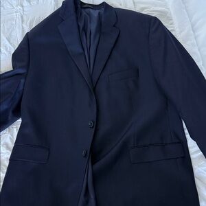 Michael Kors Men's Dark Navy Two-Button Blazer